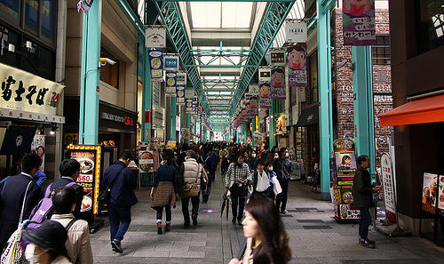 shopping mall in Japan