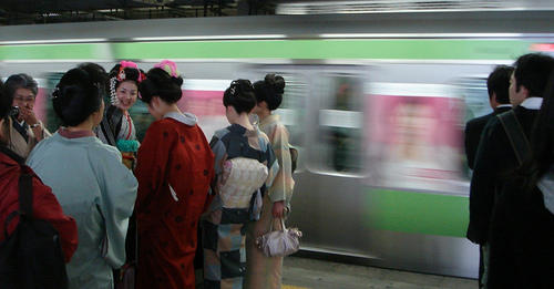 subway in Tokyo